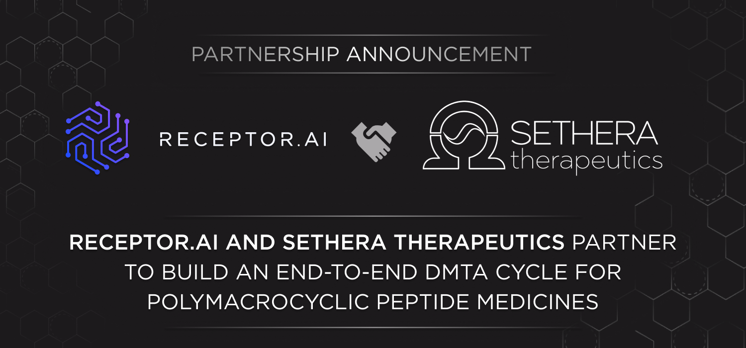 Receptor.AI与Sethera Therapeutics达成合作，构建多聚大环肽药物端到端DMTA循环